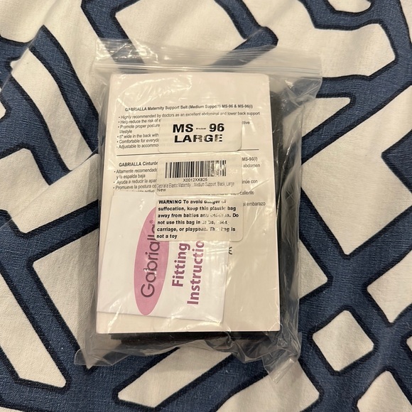 Gabrialla Pregnancy Maternity Support Belt (Med Support - MS-96), Black, Large - Picture 6 of 7